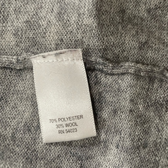 Banana republic cardigan wool blend sweater grey XS - Picture 5 of 5